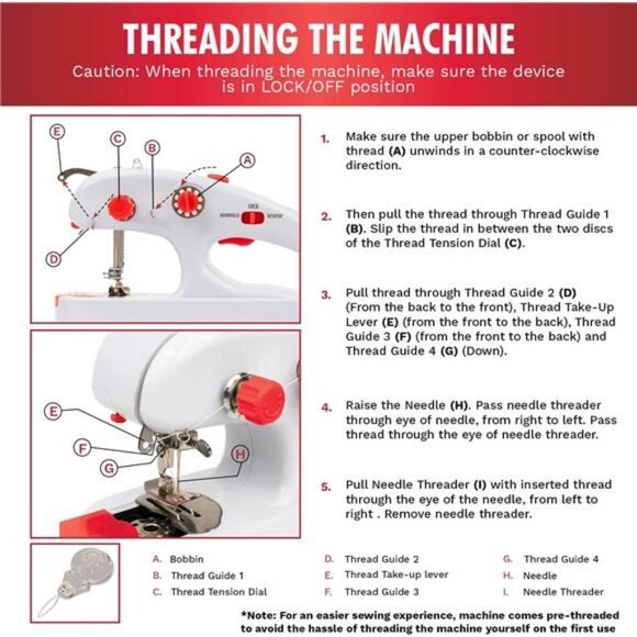 Singer Stitch Quick + (Two Thread) Hand Held Mending Machine - Picture 4 of 7